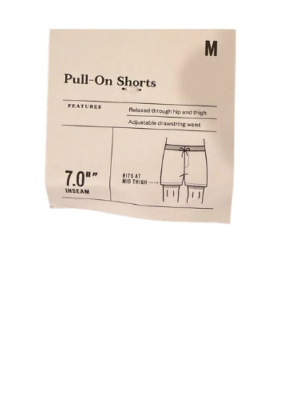 Goodfellow & Co Mens Pull On Shorts Brown 7